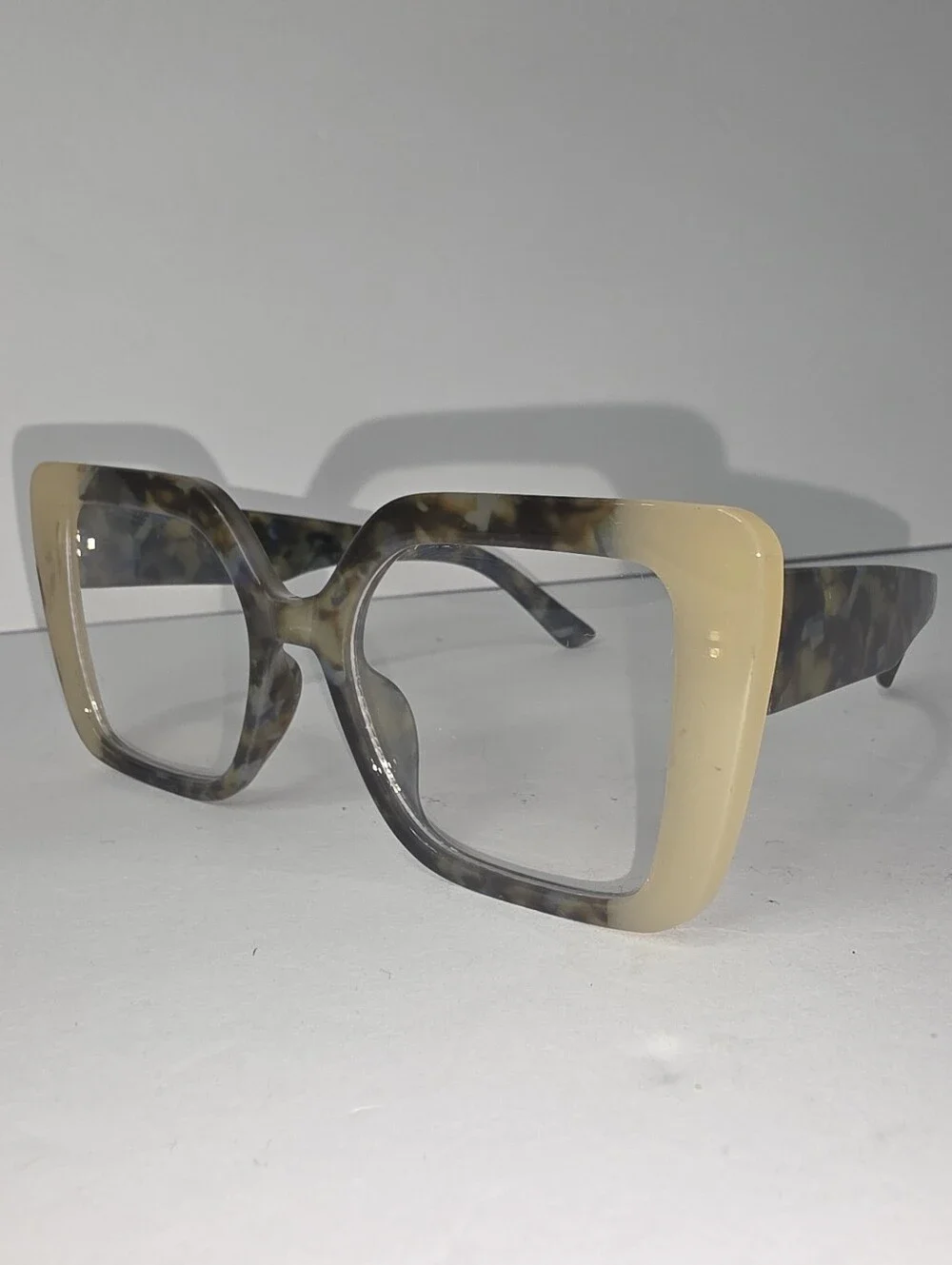 Y2K Rectangle Eyeglass Frames Bundle | 3 Pairs | Colorful, Tortoise & Black